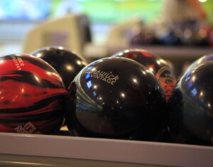 Bowling Balls at Rab's Country Lanes